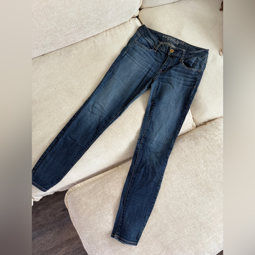 American Eagle Outfitters Dark Wash Skinny Jeans